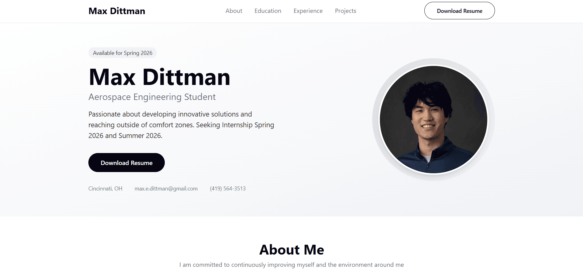 Personal Website